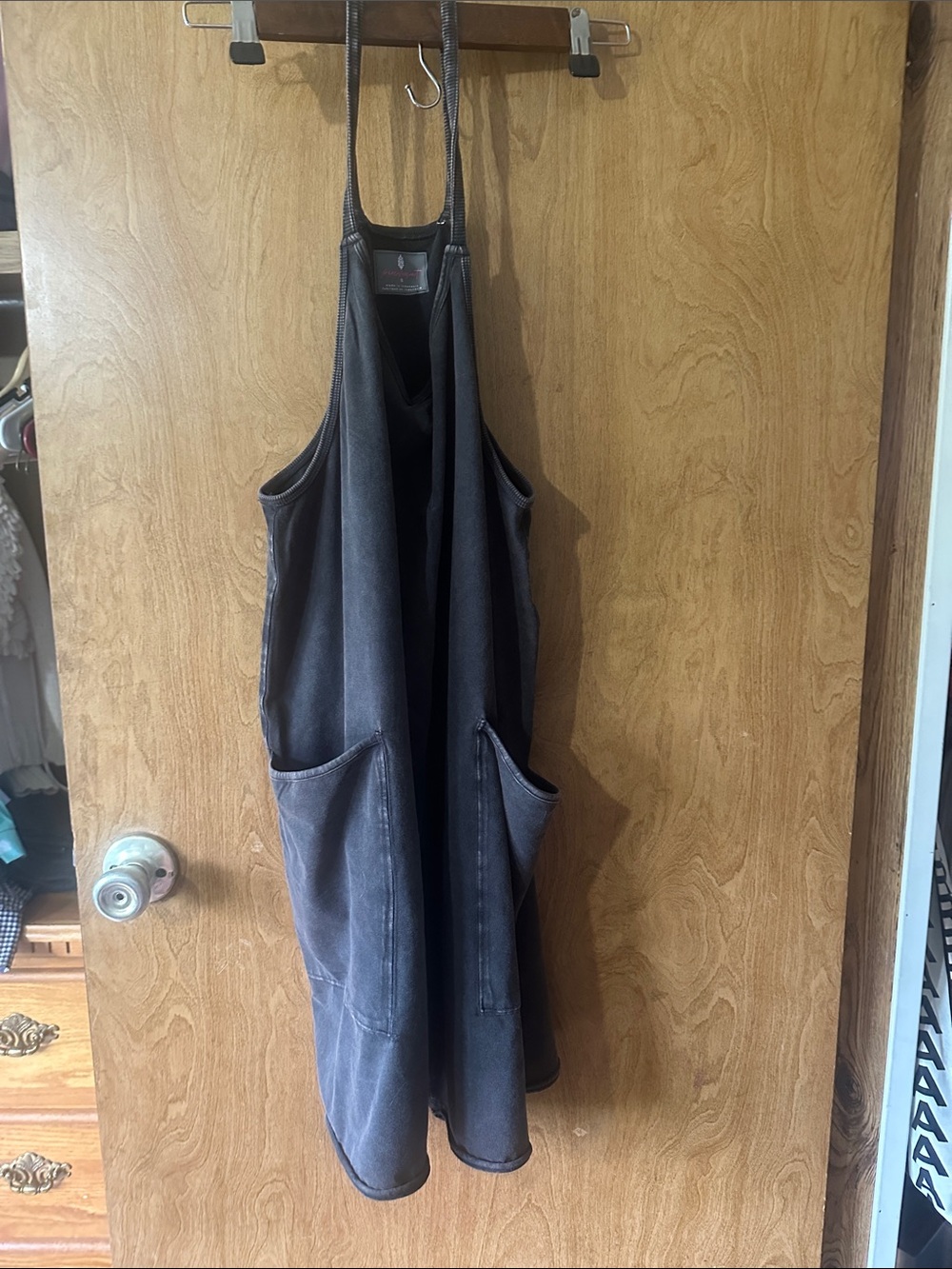 Dark Gray romper